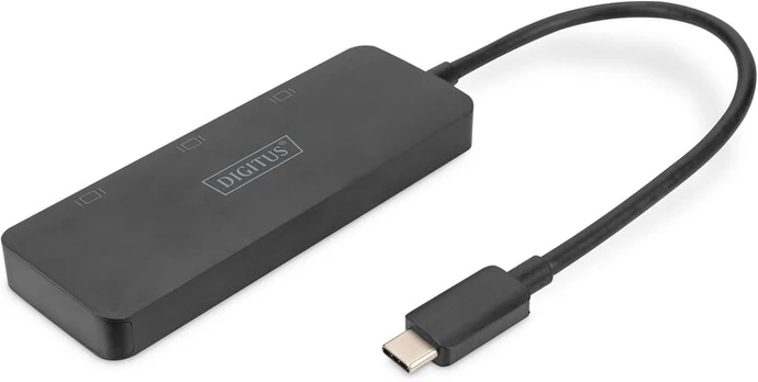 Digitus 3 prievadų Mst vaizdo šakotuvas Usb-c ir 3x Hdmi