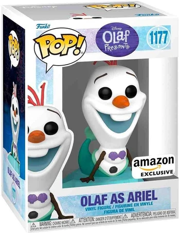 Funko POP figure Disney Olaf Present - Olaf as Ariel Exclusive
