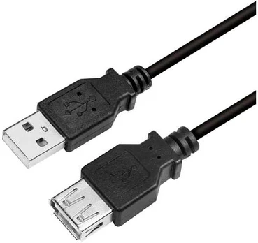 LogiLink USB 2.0m juoda
