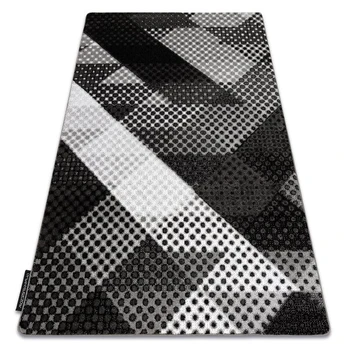 Kilimas Intero Balance 3D Taškai, pilkas, 280x370 cm