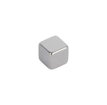 Magnetas FIX-O-MOLL, kubas 5 x 5mm, 8vnt, sidabro sp.