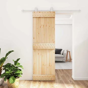Slankios durys Natūrali ir Balta 70 x 210 cm