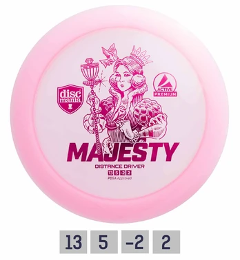 Diskgolfo diskas DISCMANIA MAJESTY Distance Drive