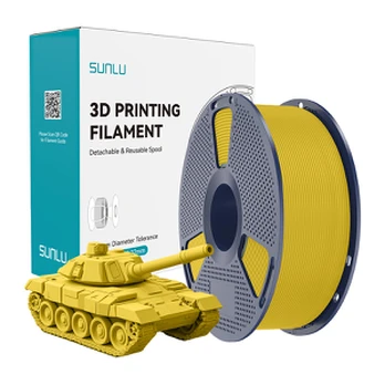 Sunlu PLA+ High-Speed Geltona Filament