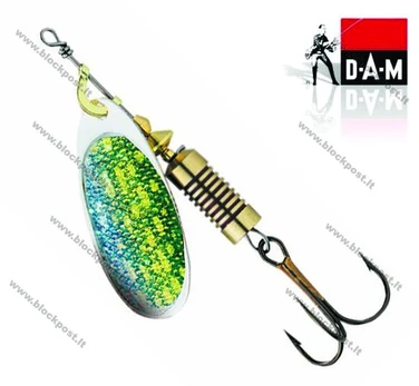 Sukriukės (blizgės) DAM effzett nature 3D spinner lydeka 4 g