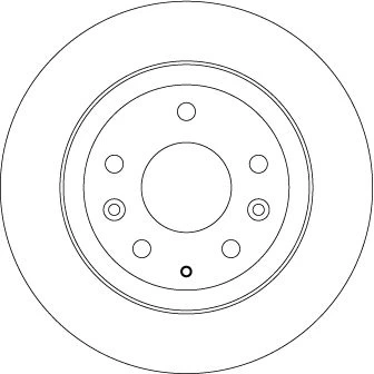 TRW DF6807 Brake Disc
