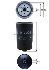MAHLE KC 226 Kuro filtras