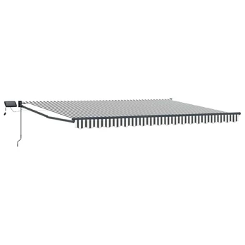 Rankinė ištraukiama markizė su LED 4,5 × 3 m
