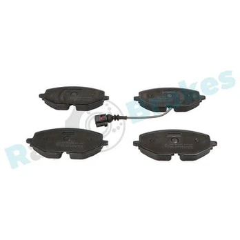 Stabdžių trinkelių rinkinys, diskinis stabdys RAP BRAKES R-P1661