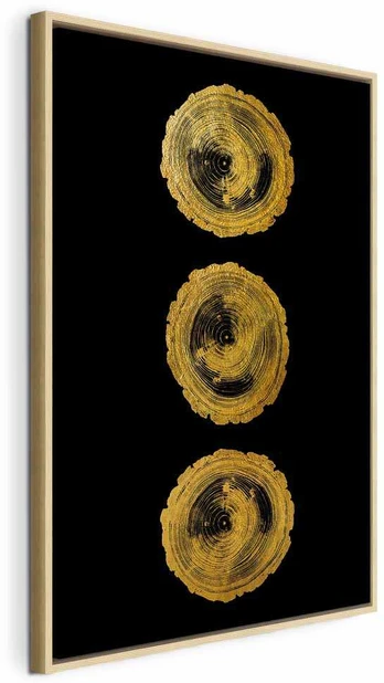 Artgeist Paveikslas - Golden Knots (1 Part) Vertical