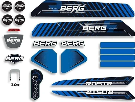 Berg Reppy - Sticker set Roadster