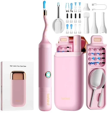 BEBIRD EarSight Plus Camera Otoscope (Rožinė)