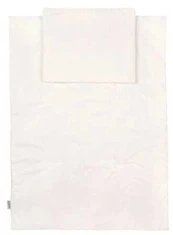 Waldin antklodės ir pagalvės užvalkalų komplektas 90x120 Ecru Basic