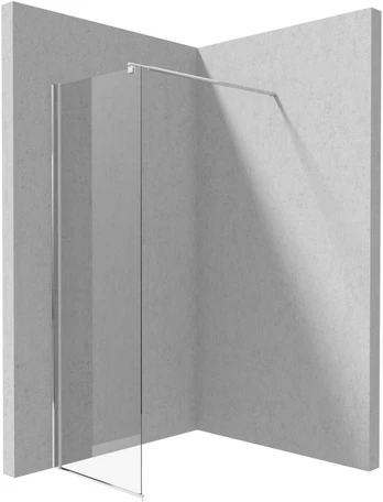 Walk-in dušo sienelė Deante Kerria Plus, 70 cm, Chrome