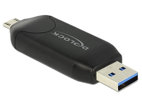 Skaitytuvas Delock USB 3.0/microUSB (91734)