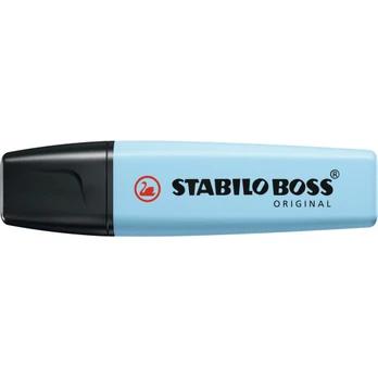 Teksto žymeklis BOSS pastelinė breezy blue