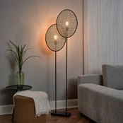 OSRAM stovas Decor Rattan Dandelion, 2 lemputės, smėlio spalvos, E27