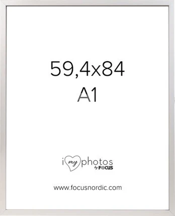 Focus Soul Baltas 59,4x84 (A1) Plexi