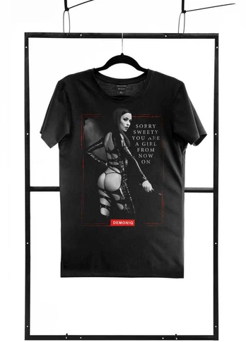 Demoniq T-shirt men juodas S regular