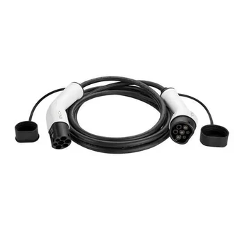 EV+ Charging Cable Type 2 to Type 2 32A 3 Phase 5m EV+ EV-CB-T2-32-3P-W EV+ Charging Cable Type 2 to Type 2 32A 3 Phase 5 m