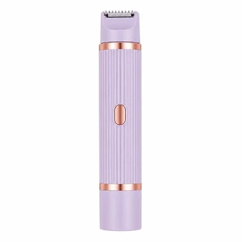 Moteriškas elektrinis skustuvas 2 viename, šlapias/sausas, USB, 1 vnt.
