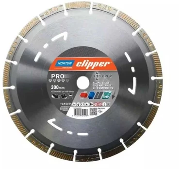 Diamanttrennscheibe 300x25,4mm Norton Clipper PRO 4x4 Explorer