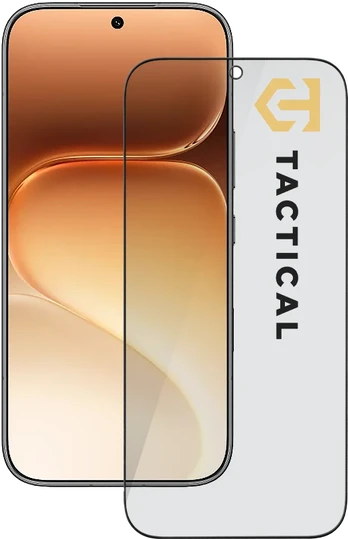 Tactical Glass Shield Privacy Stealth 5D for Honor 600 Pro Juodas