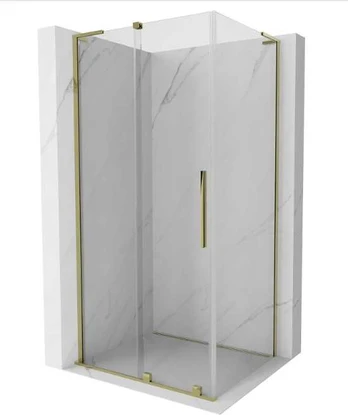 Dušo kabina Mexen Velar L, 90 x 70 cm, Gold/Transparent