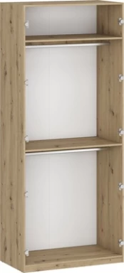 FLEX - K4 corps for the MODULAR WARDROBE SYSTEM - artisan oak kaina