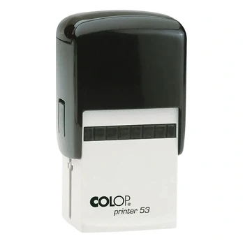 Antspaudas Colop Printer 53, juodos spalvos + polimeras