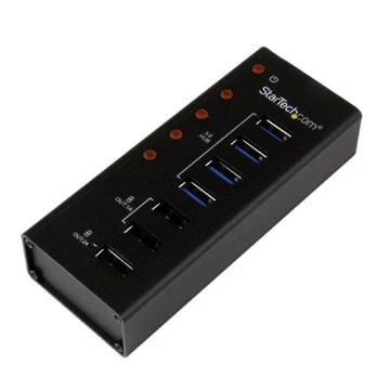 StarTech 4PT USB3 HUB PLUS 3 CHARGE PTS/.