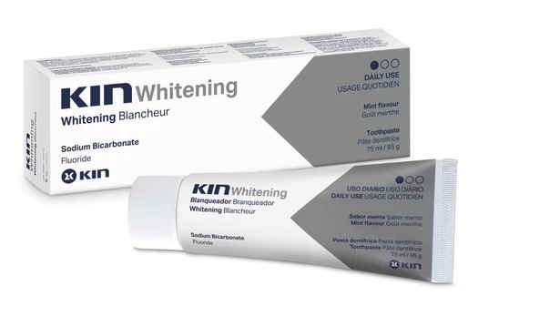 KIN dantų pasta WHITENING, 75 ml