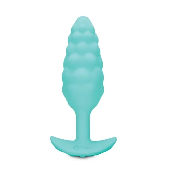 B-Vibe Bump tekstūrinis analinis kaištis, mėtų spalvos