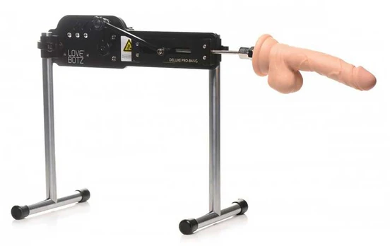 XR Brands Deluxe Pro-Bang Remote Control Intimate Machine, Adjustable Thrusting System