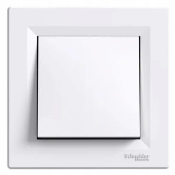 Jungiklis Asfora vieno klavišo baltas Eph0700121 Schneider