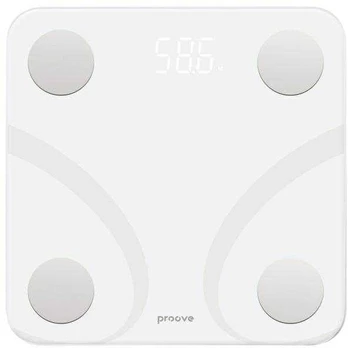 Proove Svarstyklės Smart Scale Balance Bluetooth balta/baltas