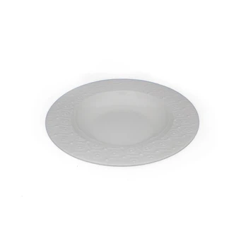 Lėkštė sriubos Domoletti Essence JX235-A006-02, Ø 25.5 cm, balta