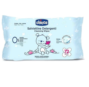 Chicco Valomosios servetėlės, 72 vnt.