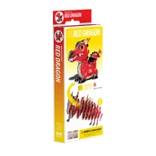 EUGY 3D kartoninis modelis „Raudonasis drakonas“ kaina