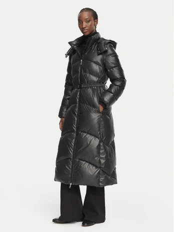 BOSS Žieminė striukė Pamega 50567449 Juoda Regular Fit