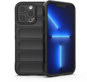 Hurtel Magic Shield dėklas iPhone 13 Pro – juodas
