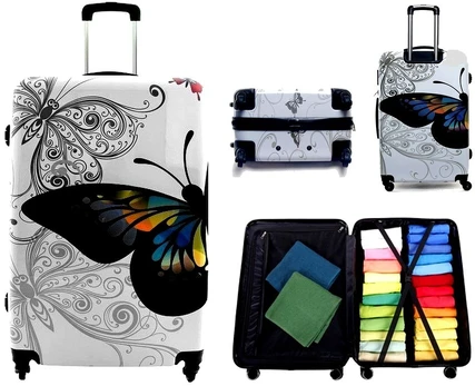 Kelioninis Didelis lagaminas Bagia, 92 l