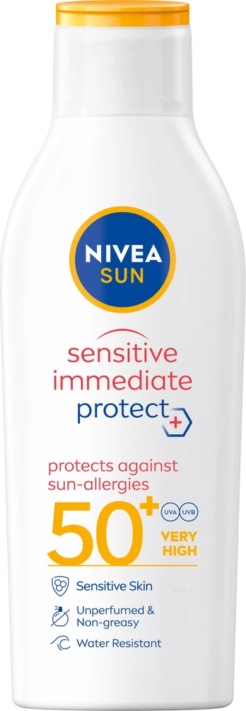 Nivea - Sensitive Immediate Protect Sun-Allergy Lotion SPF 50+ - 200 ml