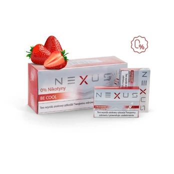Nexus Zero Strawberry Kaitinančios Lazdelės