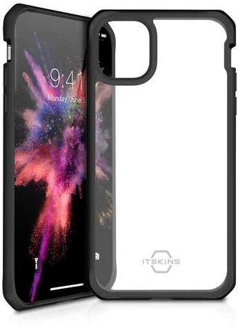 ITskins Case Hybrid Solid iPhone 11 Pro / XS / X juodas