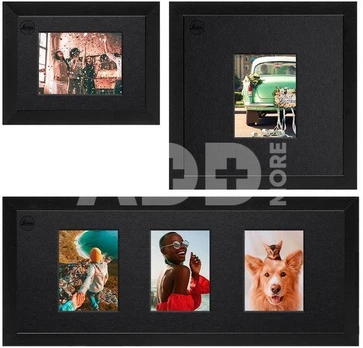 Leica SOFORT Picture frame set Linden Black