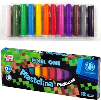 Plastilinas Pixel One Astra 12vnt.