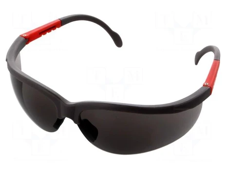 Safety spectacles | Lens: gray | Features: regulated