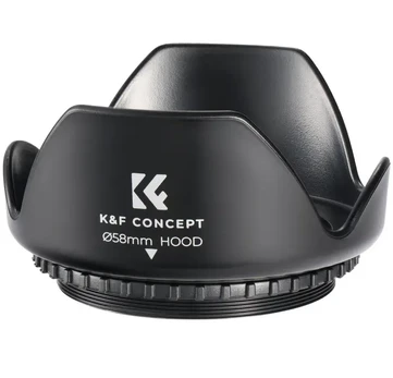 K&amp;F Concept 58MM Camera Lens Hood