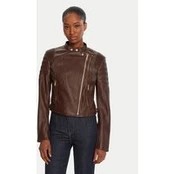 Guess Dirbtinės odos striukė W5YL19 WHDS0 Ruda Regular Fit